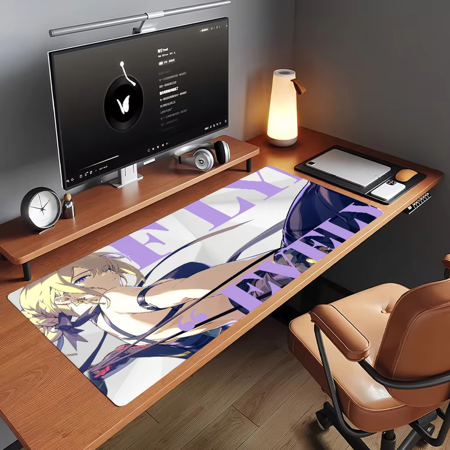 ZZZ Gaming Evelyn Chevalier Mauspad aus Gummi, rutschfeste Schreibtischunterlage für Gamer in Multicolour - Bild 5