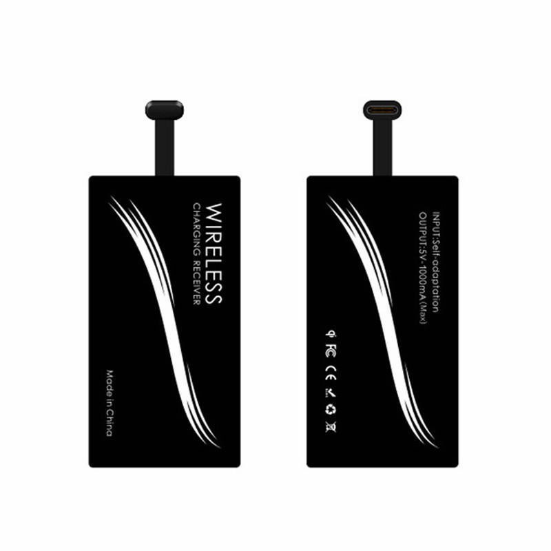 yoyomall USB-C Qi Wireless Ladegerät Empfängermodul in Schwarz - Bild 4