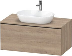 Duravit Waschtischunterschrank D-Neo, wandhängend, weiß matt, B/T/H: 100 x 55 x 45,9 cm - Bild 1