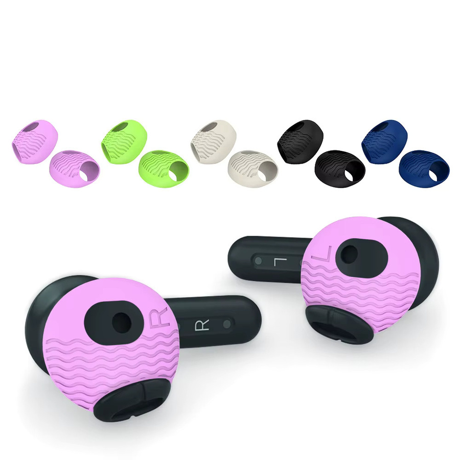 5 Paar Silikon-Ohrkappen in Multicolor für Amazon Echo Buds (Version 2023) In-Ear Kopfhörer als Schutzhülle und Staubkappe - Bild 3