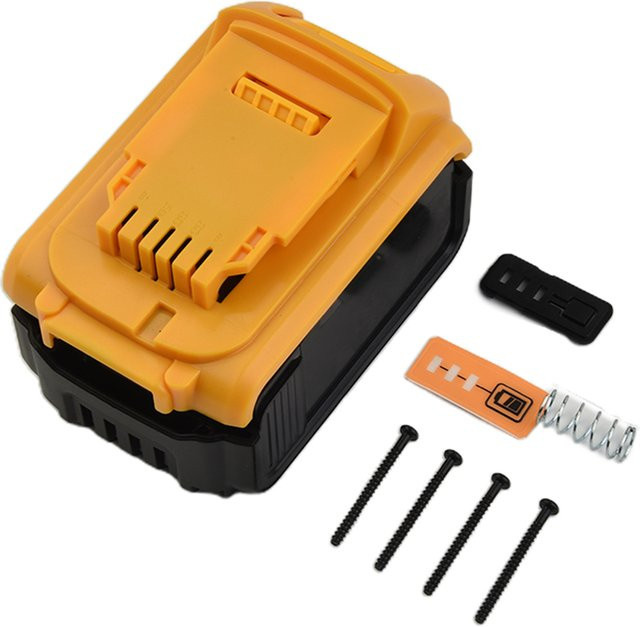 Ersatzgehäuse aus Kunststoff für DeWalt 20V Li-Ion Akkus DCB201 DCB203 DCB204 DCB200 - Bild 1