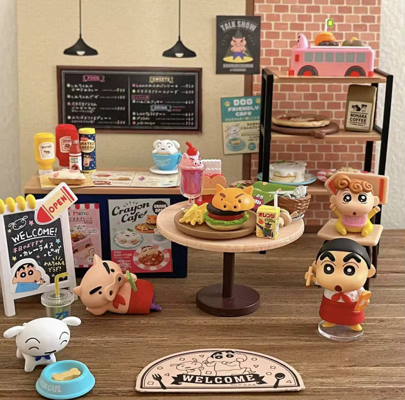 Bandai Xiaoxin Café Dessert Shop Nachmittagstee Überraschungsbox, Miniatur-Modell-Szenen-Dekorationsspielzeug - Bild 4