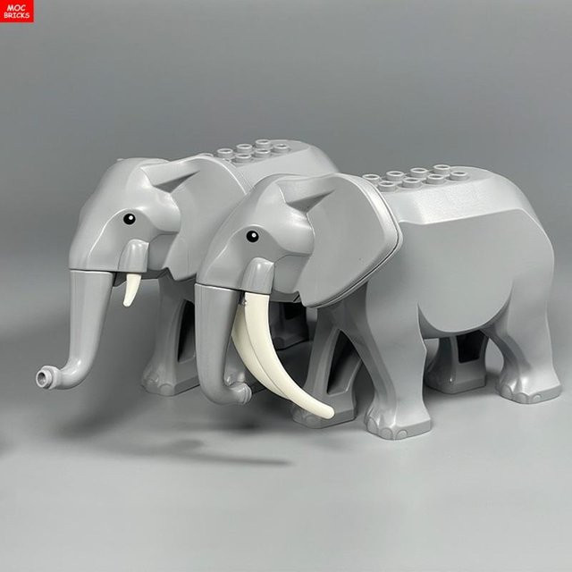 MOC Elefant, Actionfigur, Bausteine, ab 6 Jahren - Bild 1