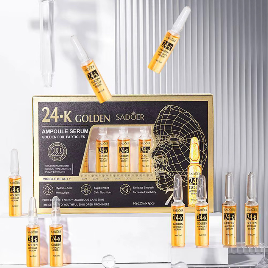 SADOER Vitamin C Serum mit Hyaluronsäure, 7-teiliges Set - Bild 2
