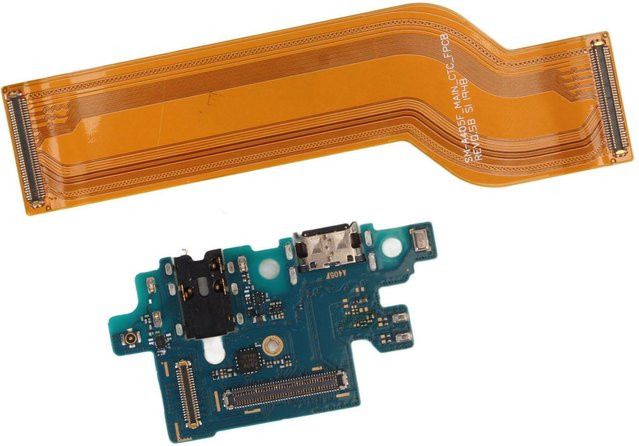 Samsung USB-C Flexkabel Ersatz Ladeanschluss und Ladeplatine in Multicolour - Bild 1