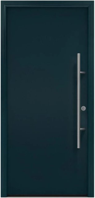 EcoStar Haustür Isopro Secur IPS 010 Anthrazitgrau B: 110 cm, H: 210 cm, DIN Rechts - Bild 1