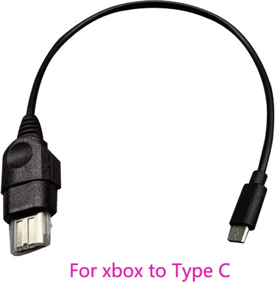 Xunbeifang Adapterkabel Xbox zu USB-C Konverterkabel in Schwarz - Bild 1