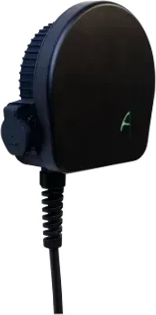 Alphatec Wallbox Mini 11 kW mit 3,5 m Kabel und Schukosteckdose in Schwarz - Bild 1