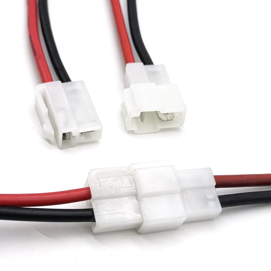LAJQTAO Elektrische Fahrzeug Stecker Set mit 6,3mm Kabelschuhen Männlich und Weiblich in Weiß - Bild 2