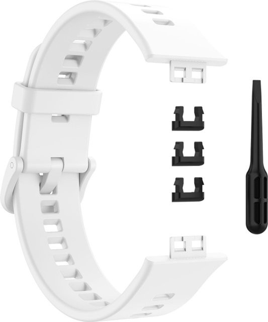 MY-CASE Uhrenarmband Silikon, Weiß, Unisex - Bild 1