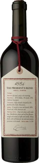 Escorihuela Gascon The President's Blend 2022, Rotwein, 0,75 l - Bild 1