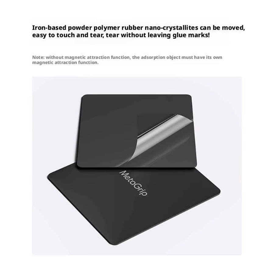 Magnetischer Handyhalter und Tablet Wandhalterung CUJMH in Schwarz für iPhone und iPad - Bild 4