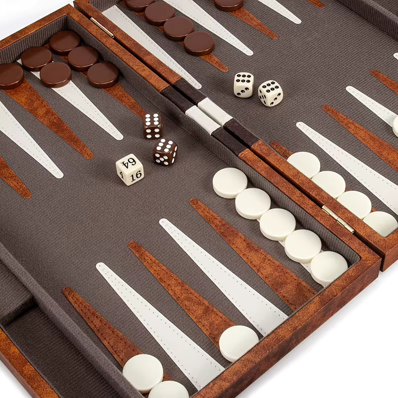 Yernea Strategiespiel, klassisches Spielset mit Klappbrett, Holz - Bild 6