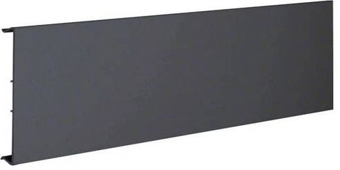 Hager Brüstungskanal Oberteil Anthrazit L 2000 mm x B 100 mm - Bild 1