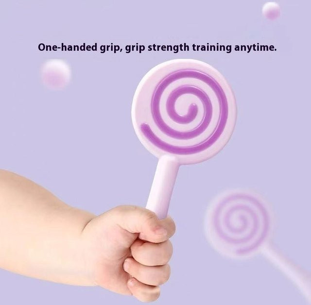 HNKMP Baby-Beißspielzeug, Lollipop-Form, Silikon, 1-teiliges Set, ab 0 Jahre - Bild 1