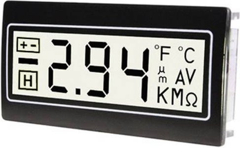 TDE Instruments DPM961-TW Digitales Einbaumessgerät in Schwarz - Bild 1