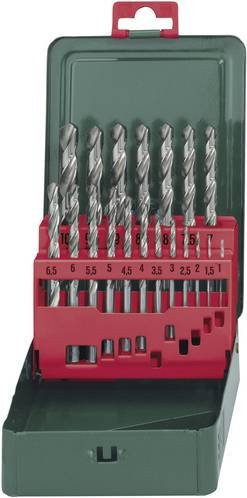 Metabo HSS Metall-Spiralbohrer-Set 19-teilig in Silber aus Edelstahl - Bild 1