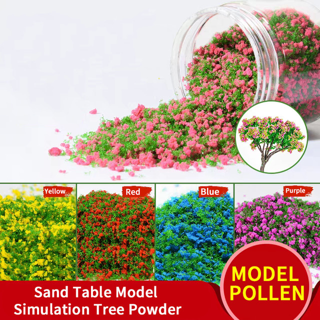 TERAYSUN Miniatur Bunte Baum Pulver Modell Bäume, Natur, Bunt / Mehrfarbig, Zubehör - Bild 1