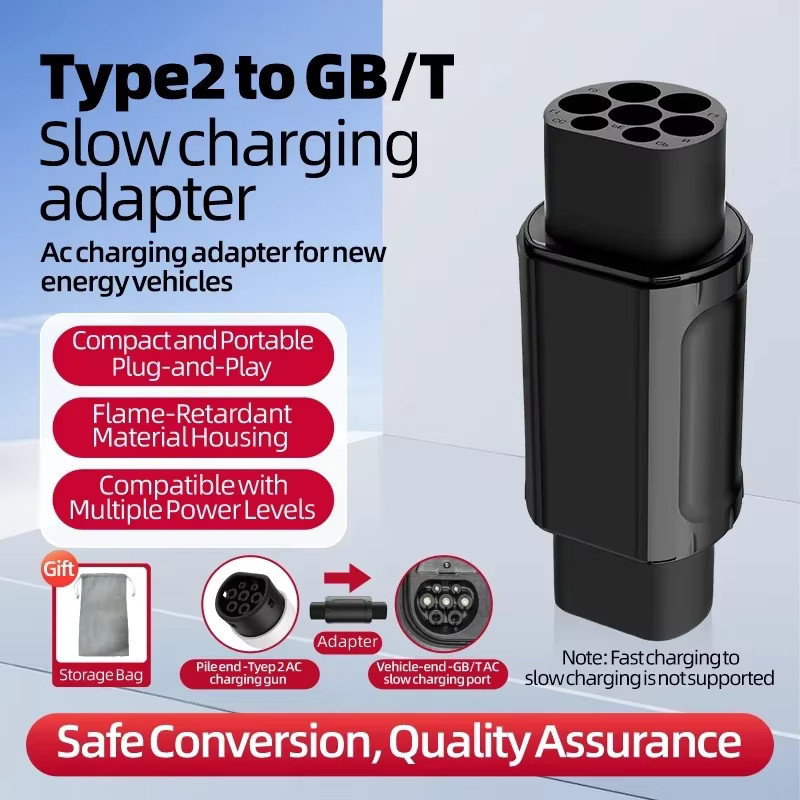 ROMADA EV-Adapter für Elektrofahrzeuge Typ 1 auf GBT und Typ 2 auf Typ 1 Ladegerät-Adapter - Bild 4