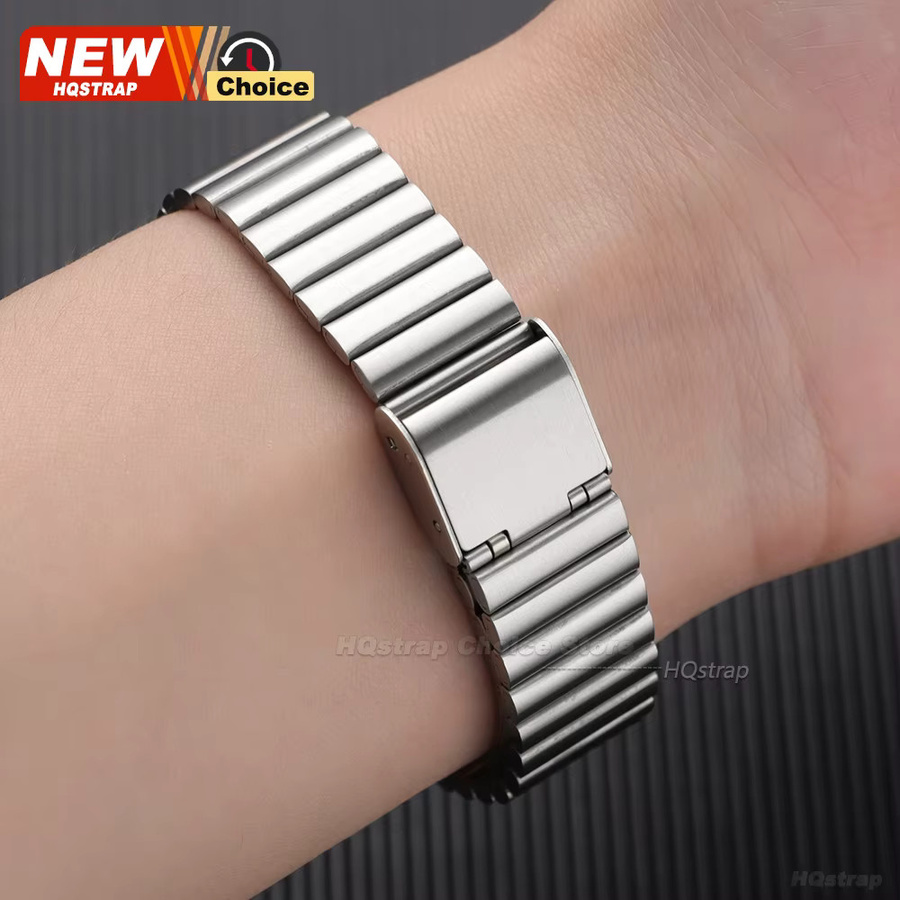 HQstrap Armband Edelstahl, Silber, Unisex - Bild 4