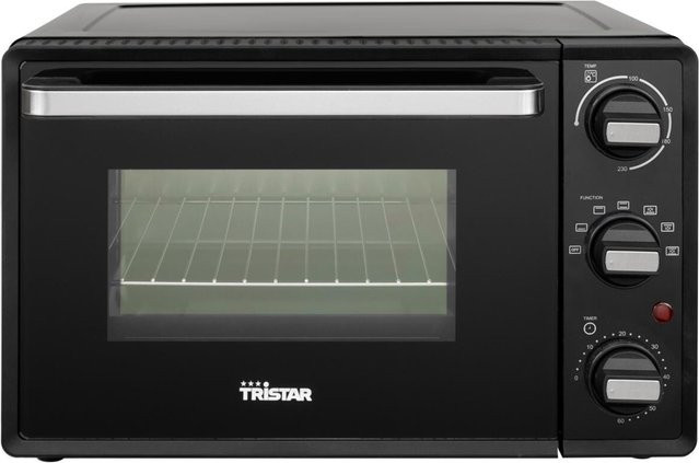 Tristar Mini-Backofen OV-3622 in Schwarz aus Metall mit Grillfunktion, Ober- und Unterhitze sowie Timer, B/H/T: 47 x 41 x 32 cm - Bild 1