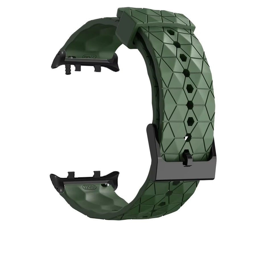 Uhrenarmband Silikon, Schwarz, Huawei Uhr D2, Unisex - Bild 4