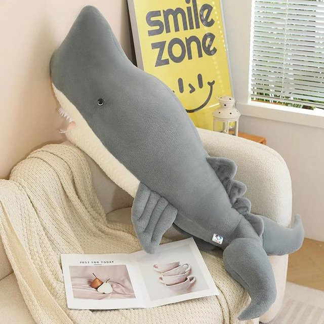 Kidsly Pottwal Plüsch Spielzeug Puppe, 40cm, ab 14 Jahren - Bild 1
