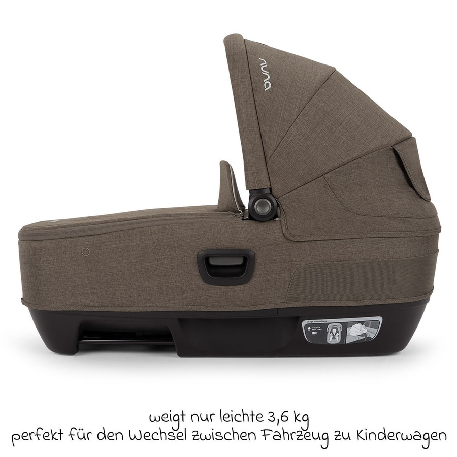 Nuna Babywanne CARI next für Auto und Kinderwagen in Pistachio Green - Bild 6