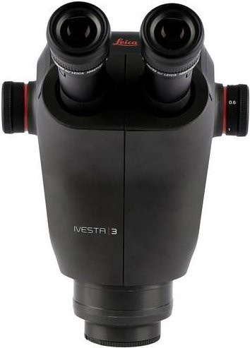 Leica Microsystems Ivesta 3 Stereo-Zoom Mikroskop Binokular Schwarz 55x - Bild 1