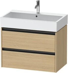 Duravit Waschtischunterschrank Ketho.2 in Ei Nat, Beige, wandhängend, B/T: 78,4 x 46 cm - Bild 1