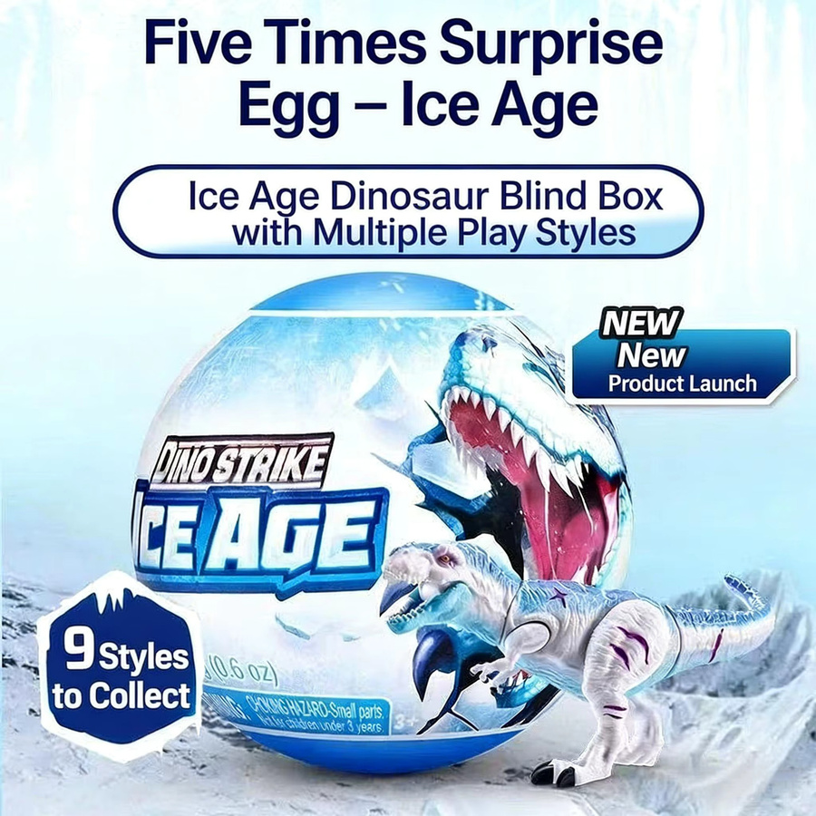ZURU Ice Age Dinosaurier-Team, Tyrannosaurus Rex Blind Box, ab 3 Jahren - Bild 2