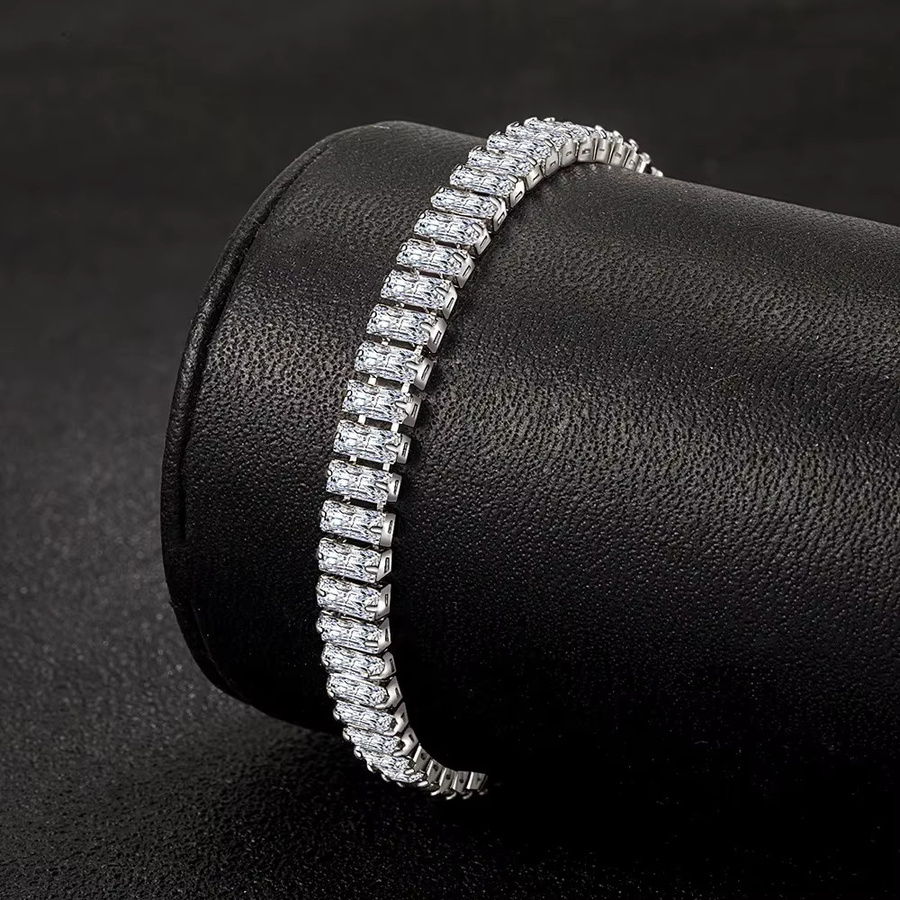 CHSHINE Armband, 925 Silber, Kristall, Damen, 18 cm - Bild 2