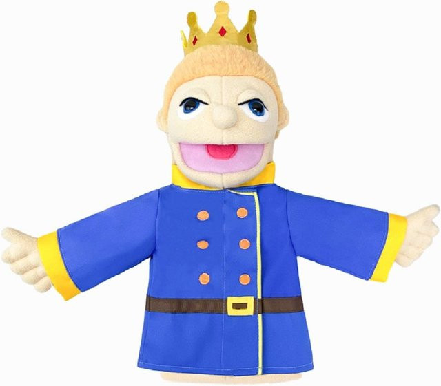 Cartoon Berufsbekleidung Serie Handpuppe Plüschtiere, 36cm - Bild 1