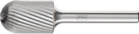 PFERD Hartmetall Frässtift Walzenrund WRC universal mittel, Durchmesser: 16 mm, Länge: 25 mm, Schaft-Durchmesser: 6 mm, Farbe: Silber - Bild 1
