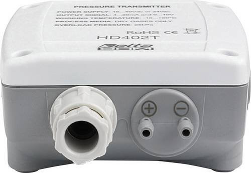 Delta Ohm HD 402 T3 Druck-Messgerät in Weiß für einen Druckbereich von 2500 bis 10000 Pa - Bild 1