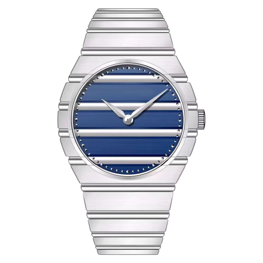 Specht & Söhne Armbanduhr, Quarz, Edelstahl, Blau, 37 mm, Herren - Bild 2