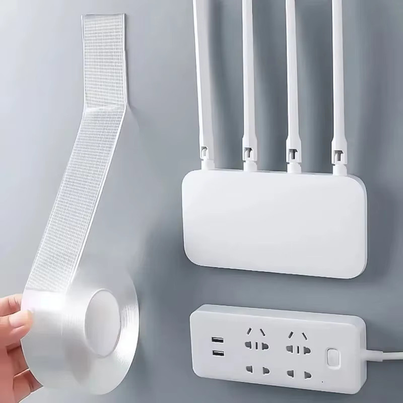 Transparentes Nano-Doppelseitiges Klebeband, wasserdicht und ablösbar für Zuhause und Büro - Bild 4