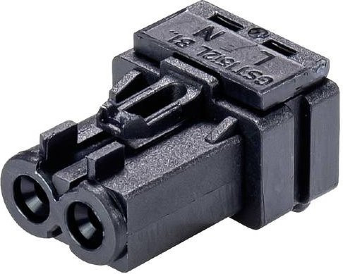 Wieland Electric 91.023.0053.1 Geräteanschluss in Schwarz - Bild 1