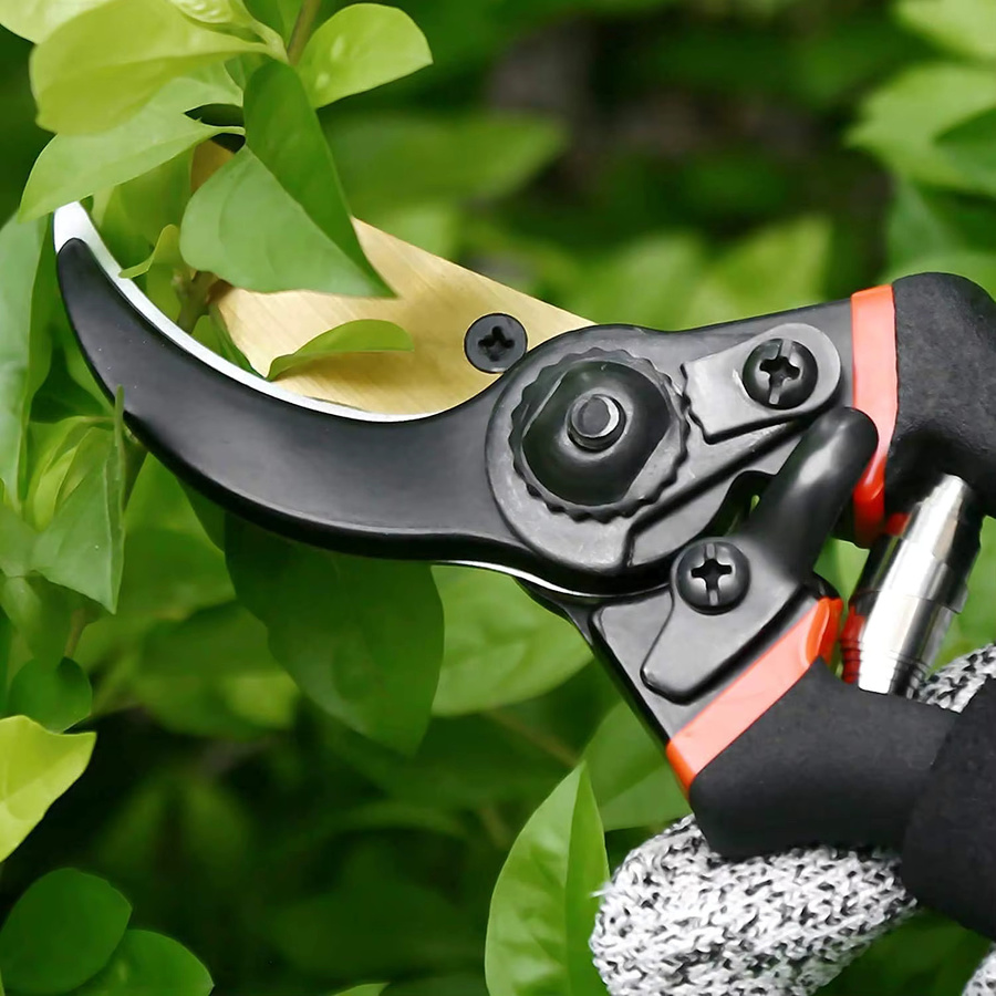 Rafford Multifunktionales Gartenschneidewerkzeug in Schwarz, professionelle manuelle Pflanzenschere für langlebigen Einsatz - Bild 6