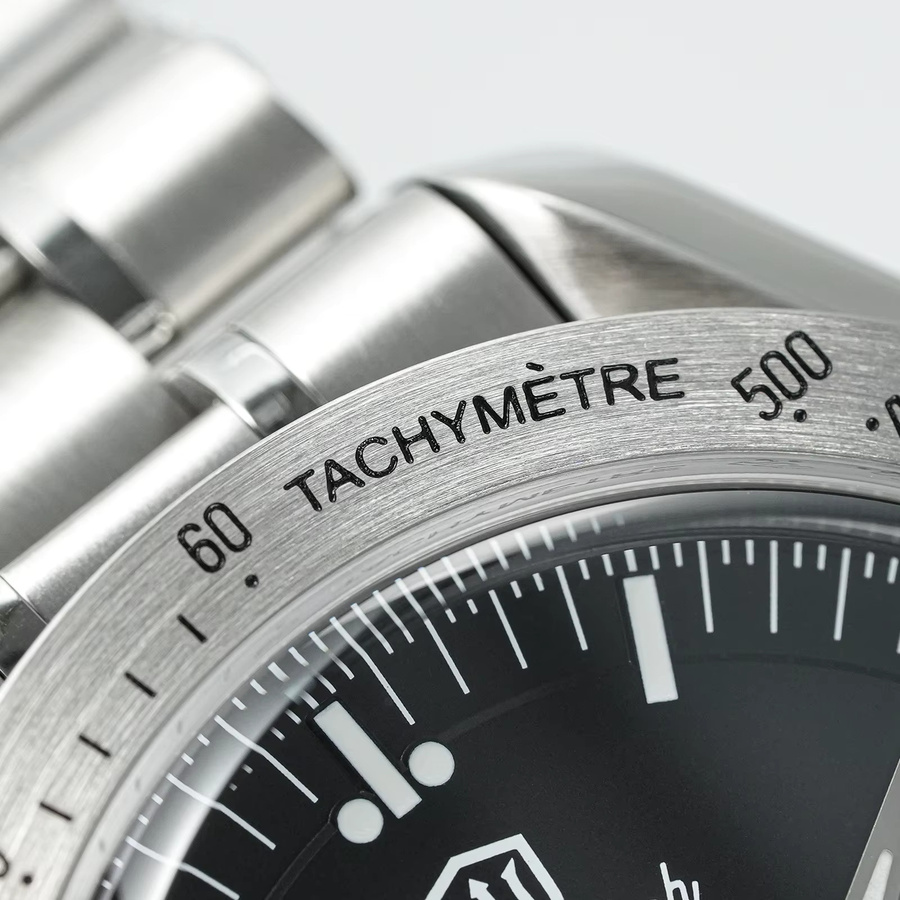 Watchdives Chronograph, Quarz, Edelstahl, Saphirglas, 39 mm, Unisex - Bild 5