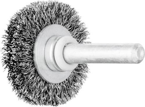 PFERD TOOLS Rundbürste RBU ungezopft aus Stahl in Silber, Durchmesser: 30 mm, Schaft-Durchmesser: 6 mm, Draht-Durchmesser: 0,20 mm - Bild 1