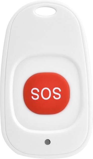 Drahtloser SOS-Notrufknopf und Einbruchalarmsensor für dein Zuhause mit 433 MHz Funktechnik in Weiß - Bild 1