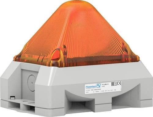 Pfannenberg Optisch-akustischer Signalgeber PY X-MA-05 in Orange RAL7035 mit 100 dB und 10-57VDC - Bild 1