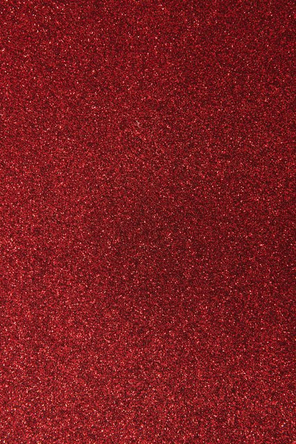 Rico Design Paper Poetry Glitterkarton Rot - Bild 1