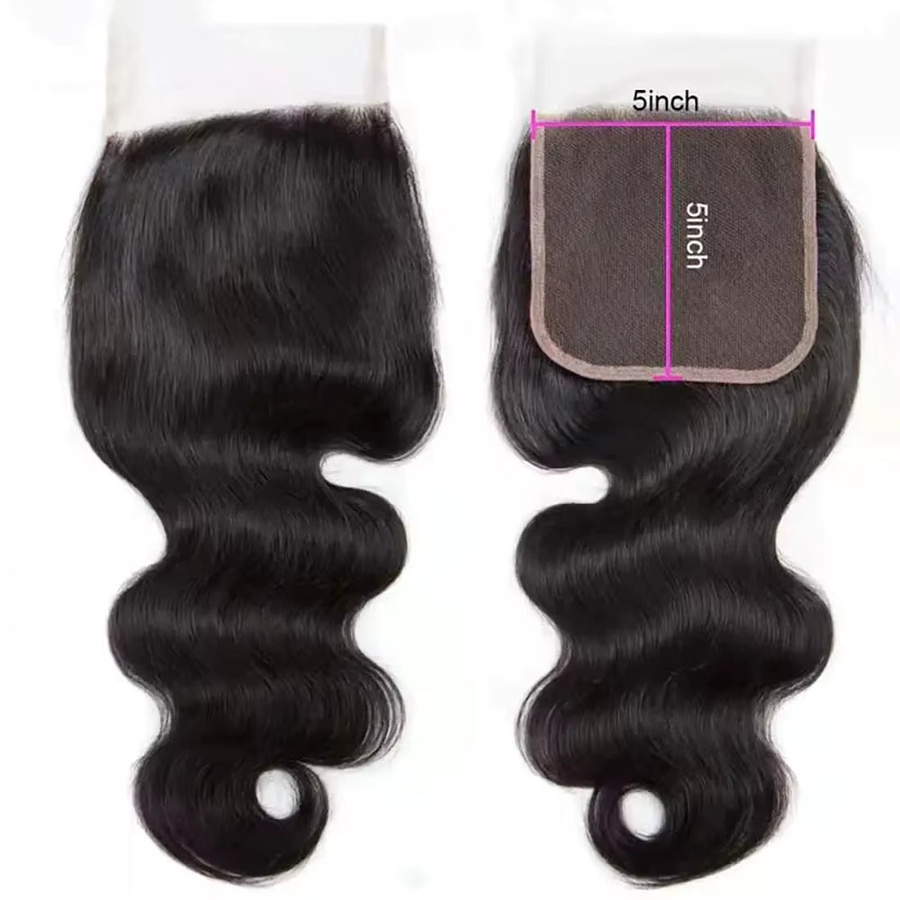 Linhua Haar Extensions Schweizer Spitze Brasilianisches Menschliches Haar, Damen - Bild 3