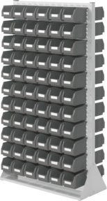 Kappes Systemeinheit RasterPlan Gr. 5 doppelseitig Mod. D54 in Grau aus Kunststoff - Bild 1