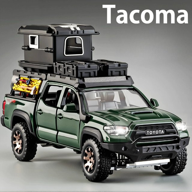 MAKEDA Tacoma Diecast Modell, 1:32, Geländewagen, mit Licht und Sound - Bild 1