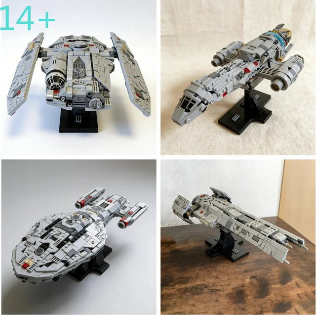 Creative Store Galaxy Explorer Classic Saucer Spaceship Building Blocks, Weltraum - Bild 1