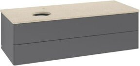 V&B Waschtischunterschrank Antao ohne Frontstruktur, lackiert, B/T/H: 120 x 36 x 50 cm - Bild 1