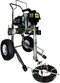 MONSTER LuckySpray 2.5 STD Airlessanlage in Schwarz mit Zubehör für Lacke und Wandfarben - Bild 1